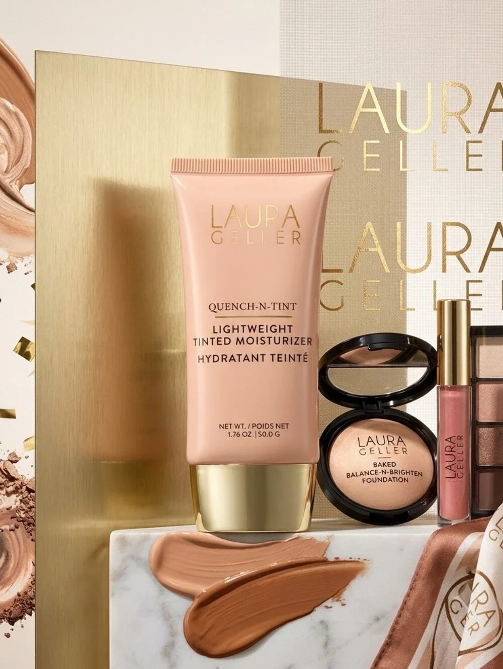 Laura Gellar Quench-N-Tint Lighweight Tinted Moisturizer In Light NWT Sealed Box